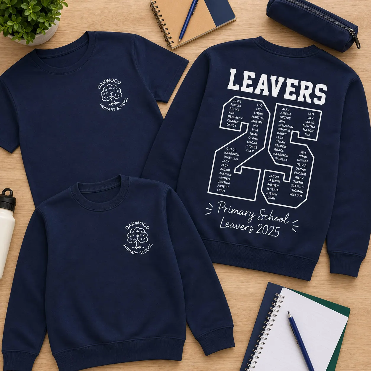 Leavers, clubs and staffwear
