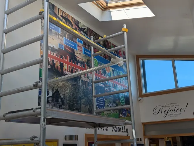 Gigantic Horizontal Timeline